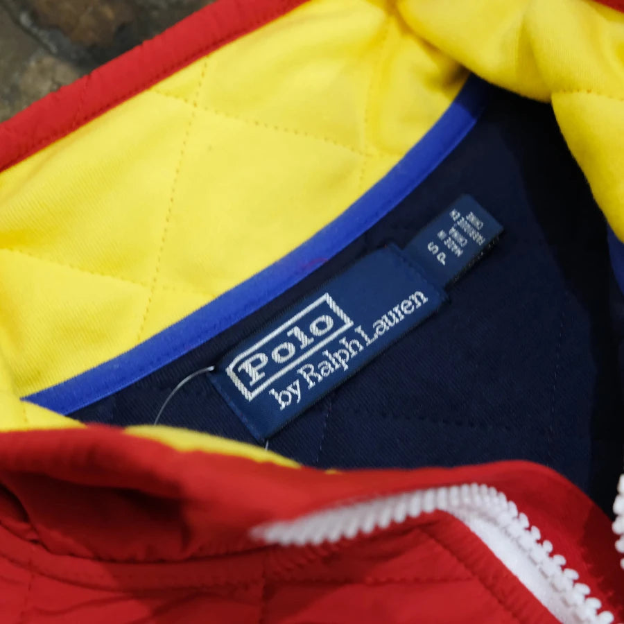 POLO RALPH LAUREN RAFTING CLUB HALF ZIP SWEAT SHIRT MULTI