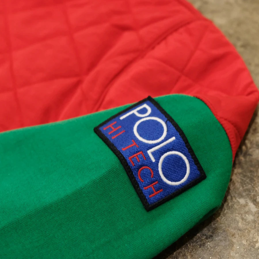 POLO RALPH LAUREN RAFTING CLUB HALF ZIP SWEAT SHIRT MULTI