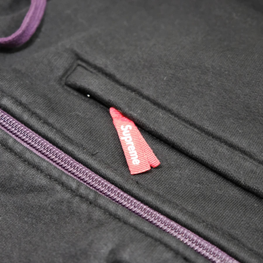 SUPREME OUTDOOR HEAVY WEIGHT ZIP UP HOODY PURPLE