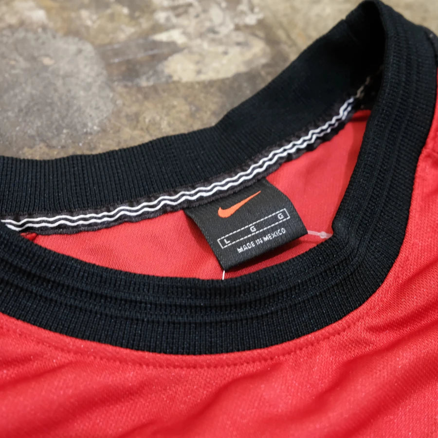 NIKE NEW YORK METRO STARS SOCCER JERSEY RED