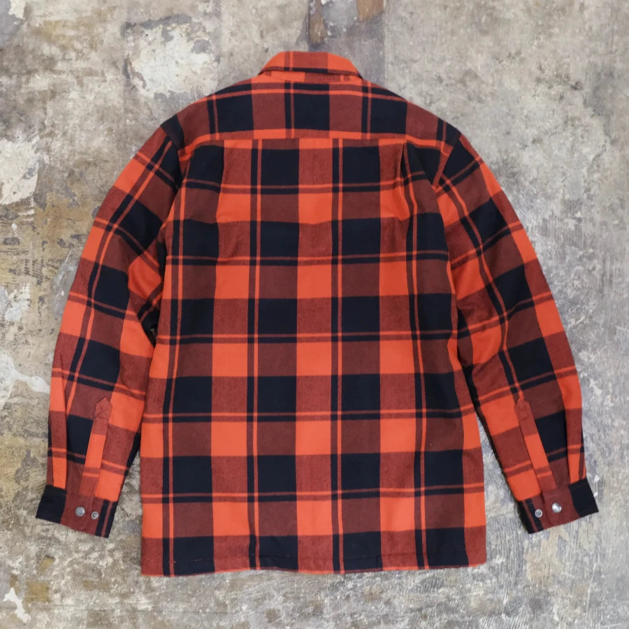 CARHARTT RELAXED FIT FLANNEL SHERPA LINED SHIRT JACKET RED