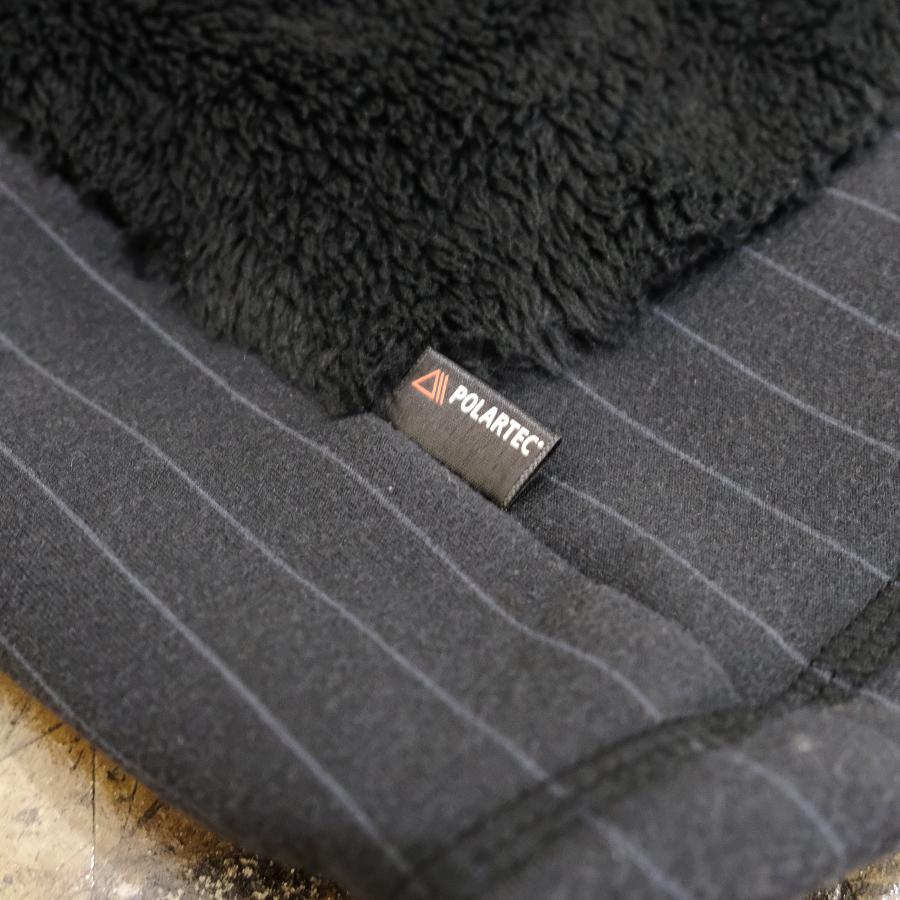 UNIFORM EXPERIMENT FRAGMENT FLEECE JACKET BLACK