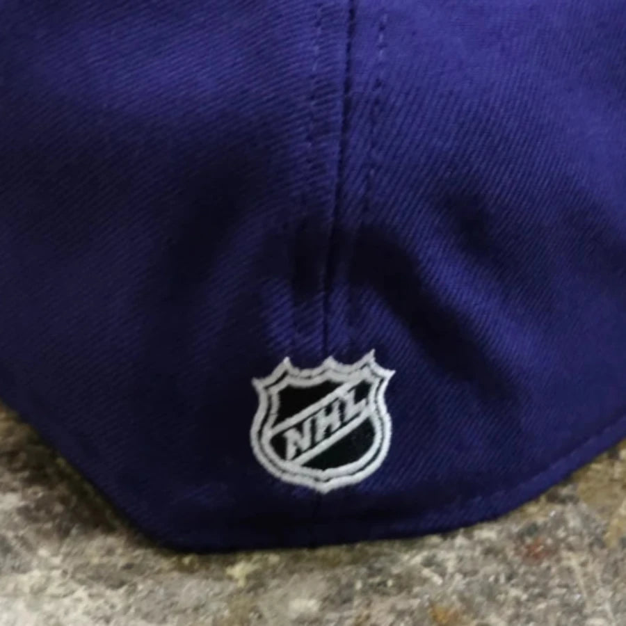 NEW ERA NHL TRONTO MAPLE LEAFS FITTED HAT PURPLE