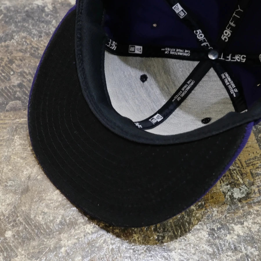 NEW ERA NHL TRONTO MAPLE LEAFS FITTED HAT PURPLE