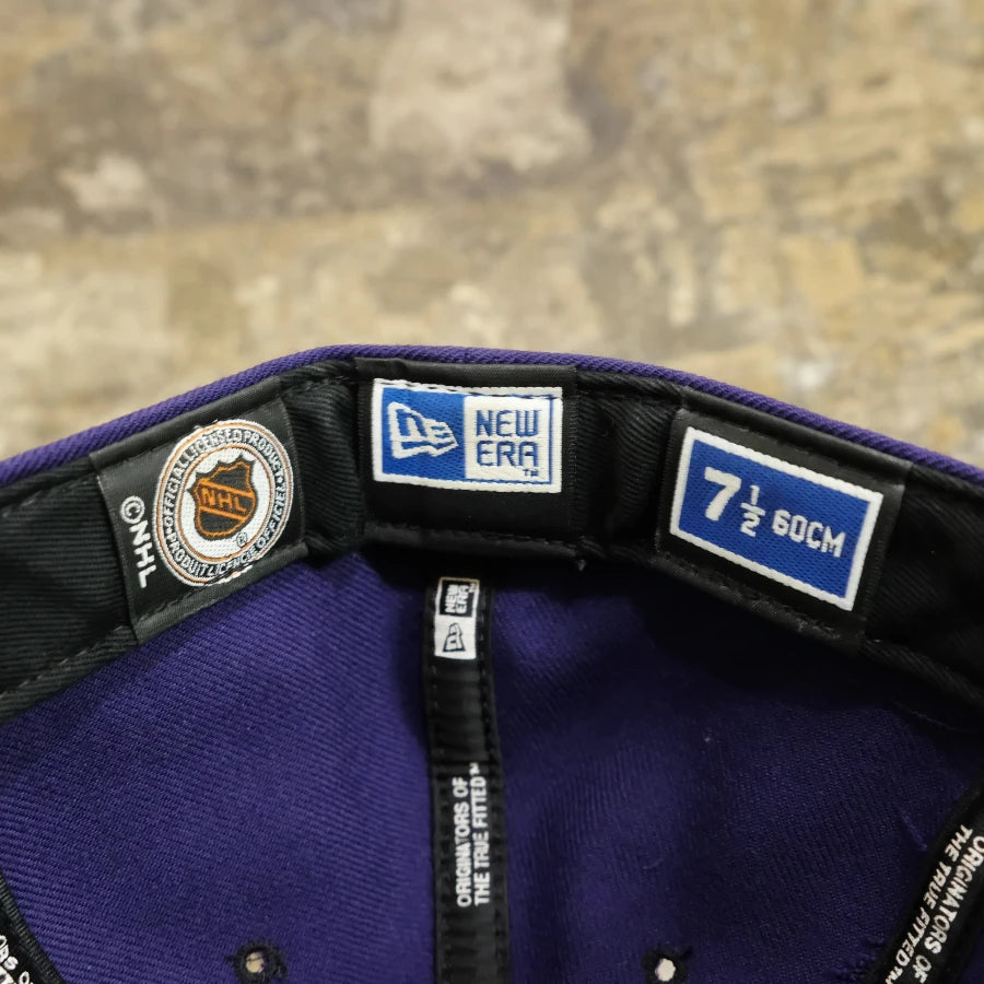 NEW ERA NHL TRONTO MAPLE LEAFS FITTED HAT PURPLE