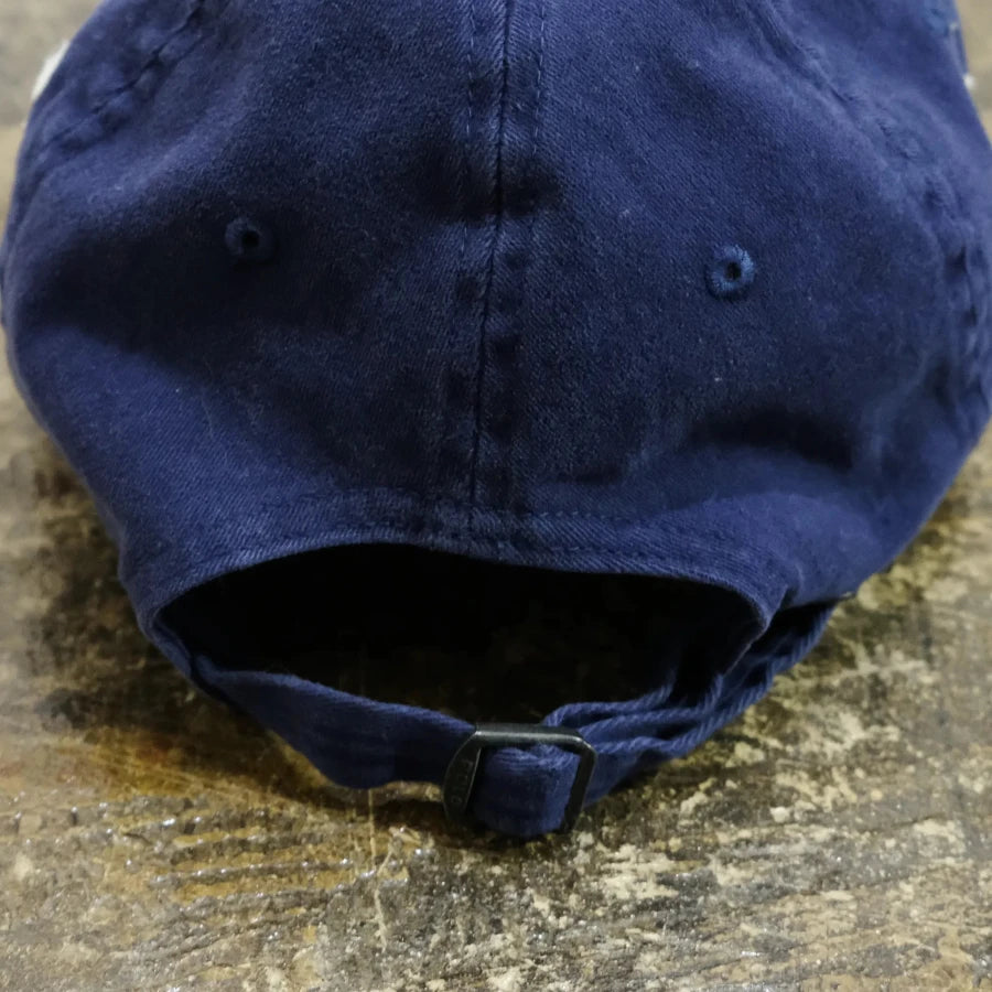 POLO RALPH LAUREN EMBROIDERY 6 PANEL HAT NAVY