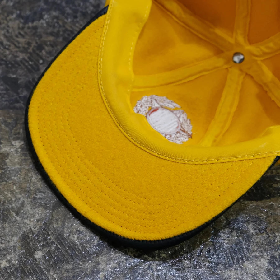 DKNY 6 PANEL HAT YELLOW