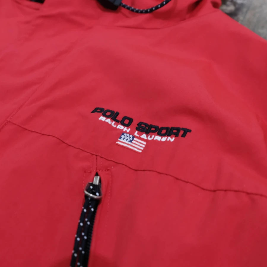 POLO SPORT RALPH LAUREN MOUNTAIN JACKET RED