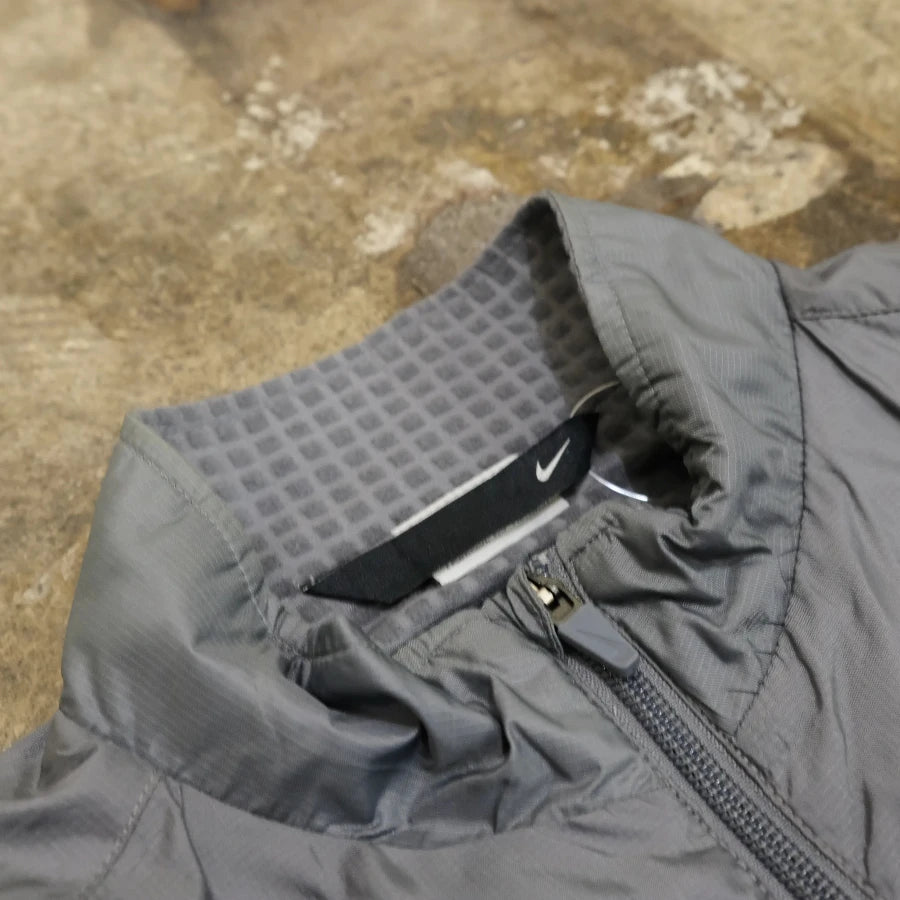 NIKE HONOLULU MARATHON 2006 TRACK JACKET GREY