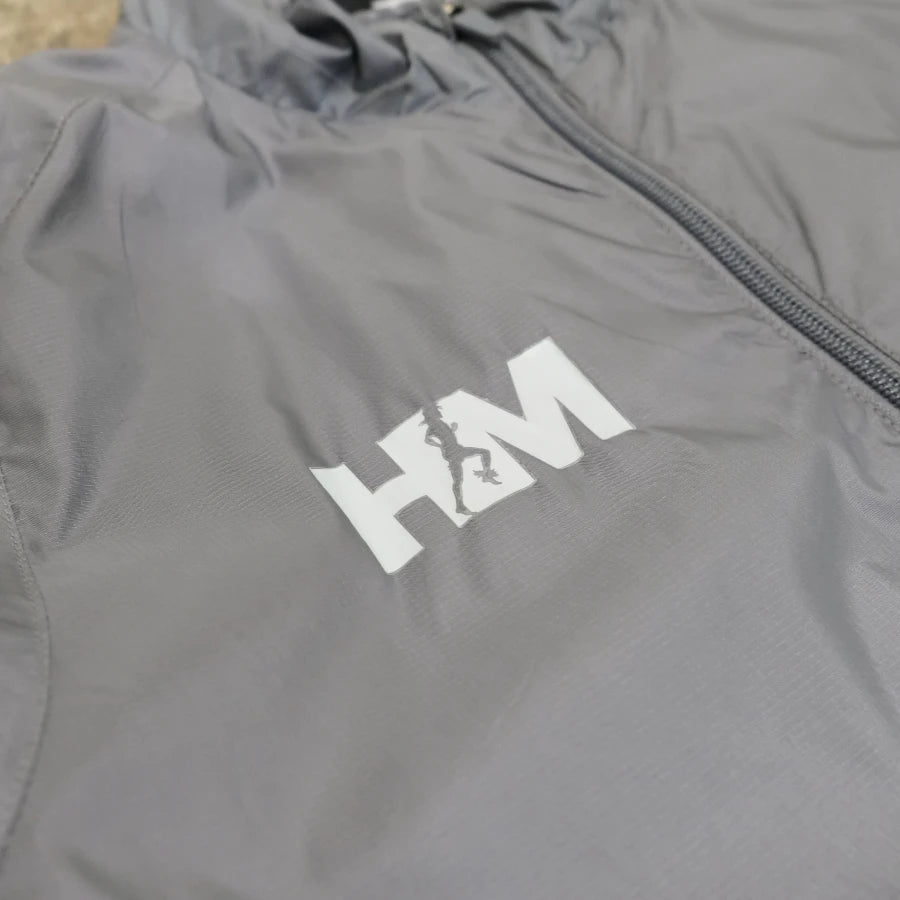 NIKE HONOLULU MARATHON 2006 TRACK JACKET GREY