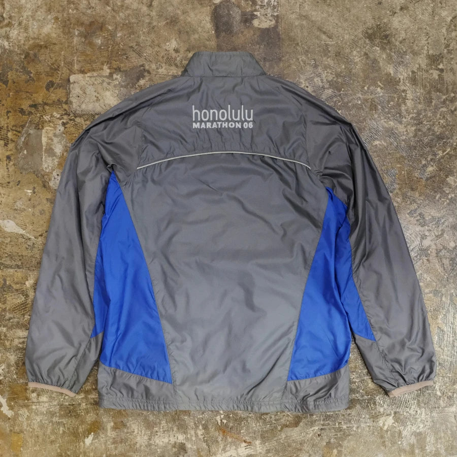 NIKE HONOLULU MARATHON 2006 TRACK JACKET GREY