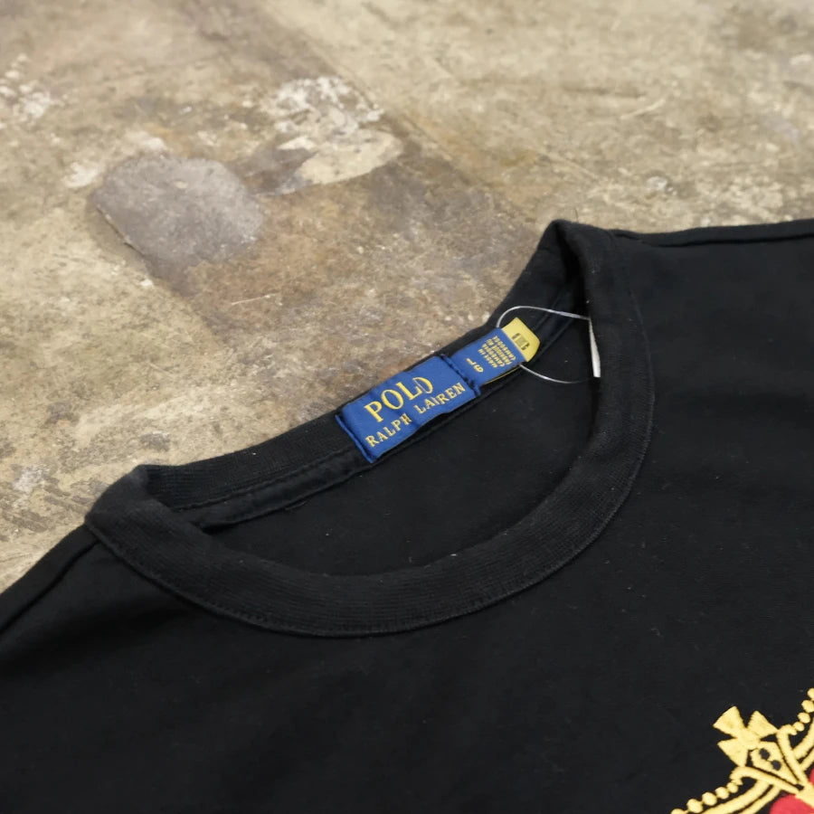 POLO RALPH LAUREN SWEAT SHIRT BLACK