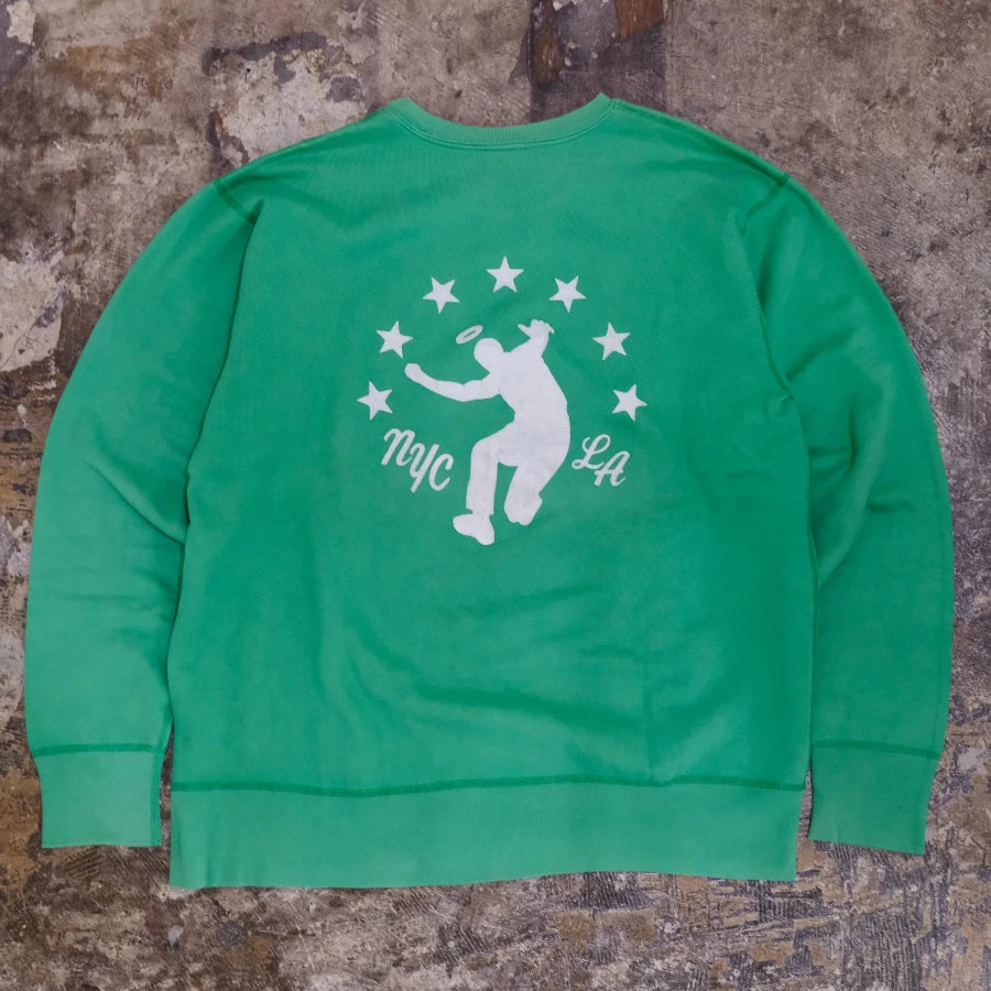 UNION '00 NYC LA SWEAT SHIRT GREEN