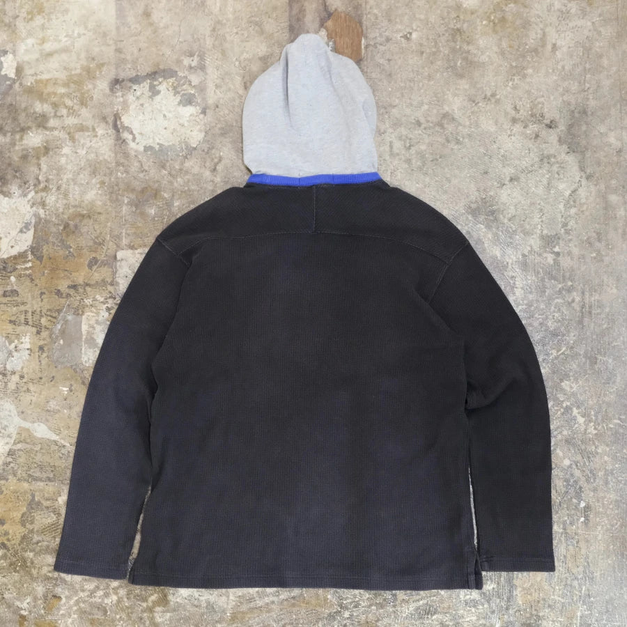 POLO SPORT RALPH LAUREN WAFFLE HOODY BLACK