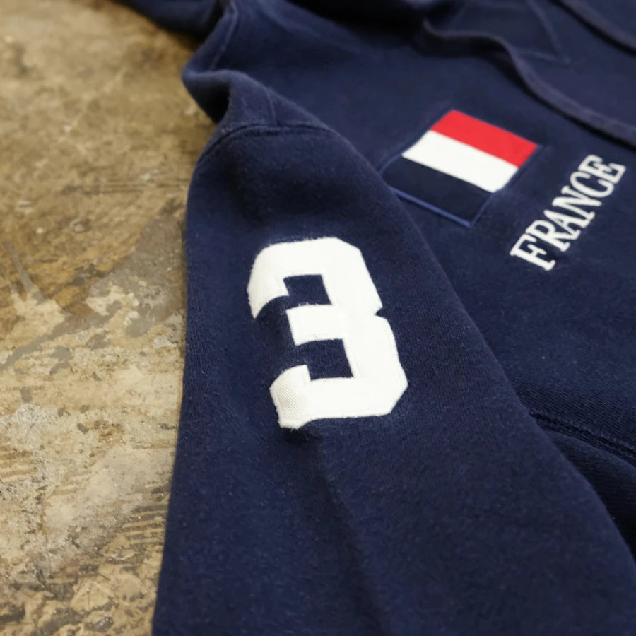 RALPH LAUREN FRANCE HOODY NAVY
