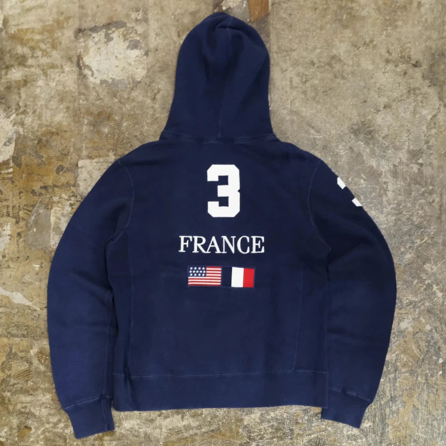 RALPH LAUREN FRANCE HOODY NAVY