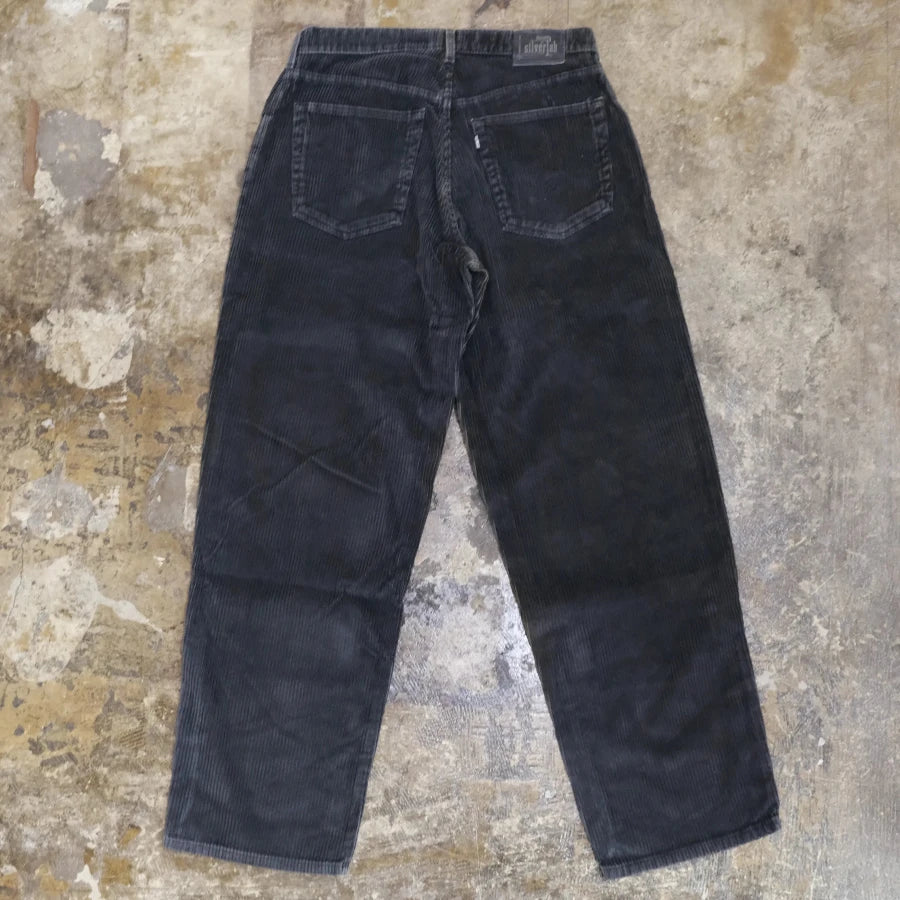 LEVI'S SILVERTAB BAGGY CORDUROY PANTS BLACK