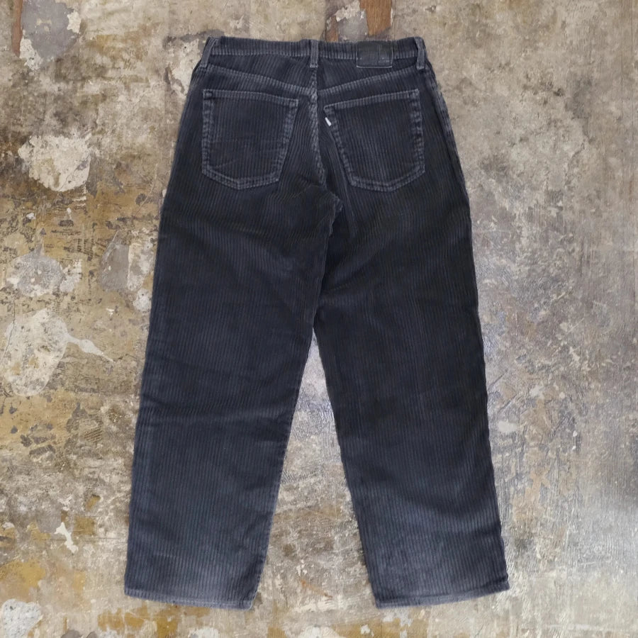 LEVI'S SILVERTAB BAGGY CORDUROY PANTS BLACK