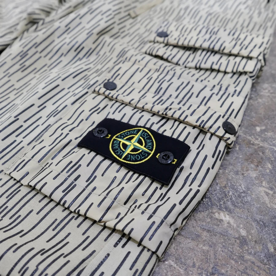 STONE ISLAND CARGO SWEAT PANTS NATURAL BEIGE