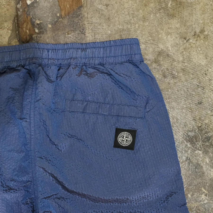 STONE ISLAND POLY-COLOUR FRAME-TC PANTS NAVY