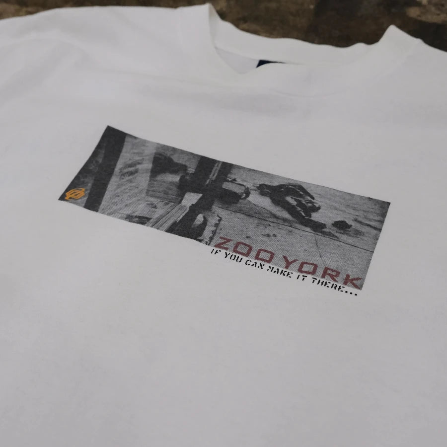 ZOO YORK IF YOU CAN MAKE IT THERE T-SHIRT WHITE
