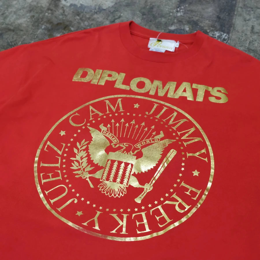 REASON DIPLOMATS T-SHIRT RED