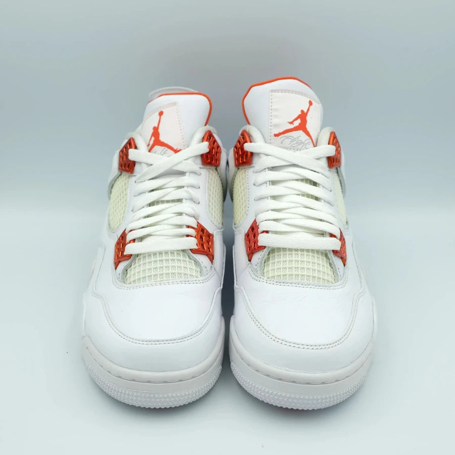 AIR JORDAN 4 RETRO "ORANGE METALLIC" (20241204006)
