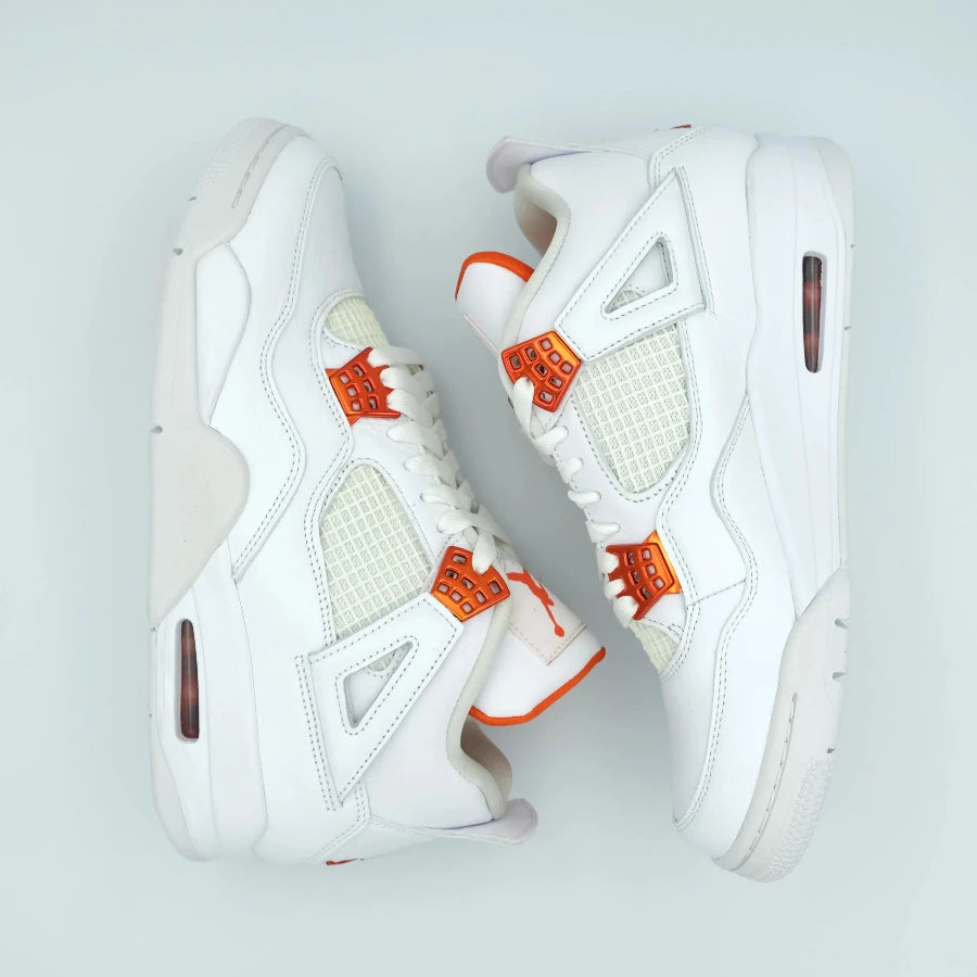AIR JORDAN 4 RETRO "ORANGE METALLIC" (20241204006)