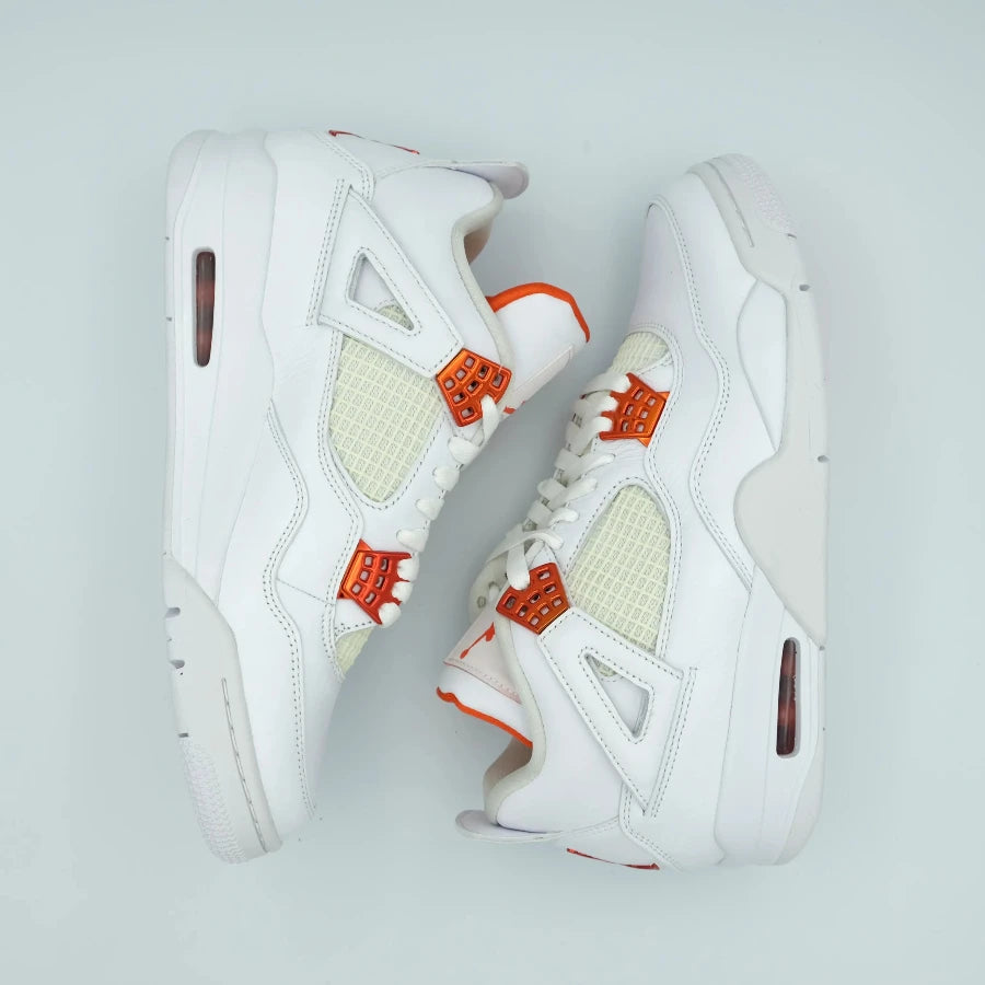 AIR JORDAN 4 RETRO "ORANGE METALLIC" (20241204006)