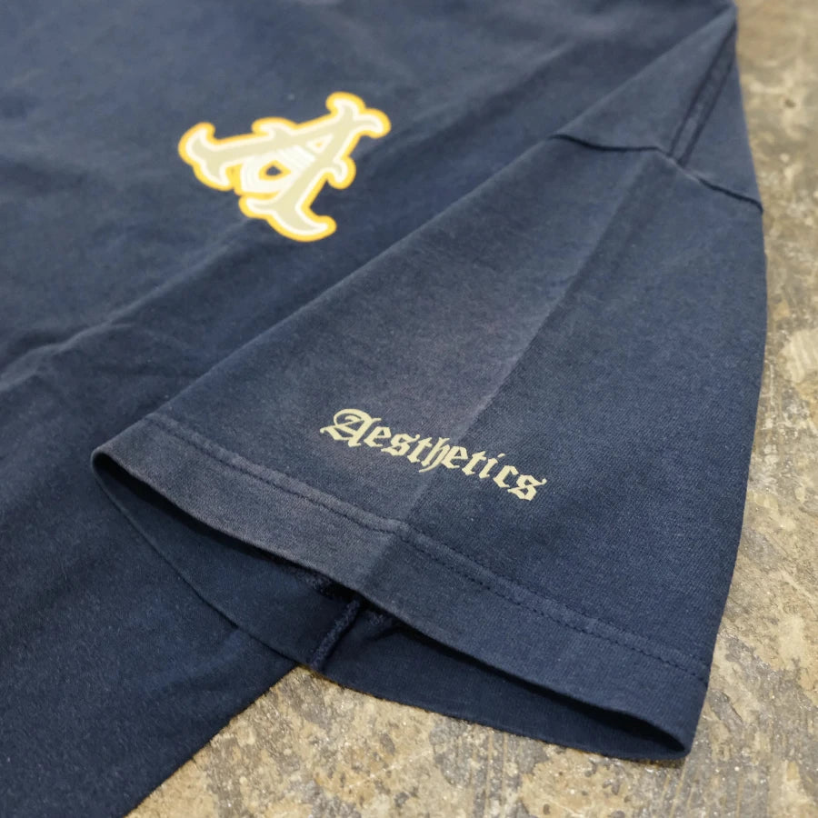VINTAGE AESTHETICS T-SHIRT NAVY