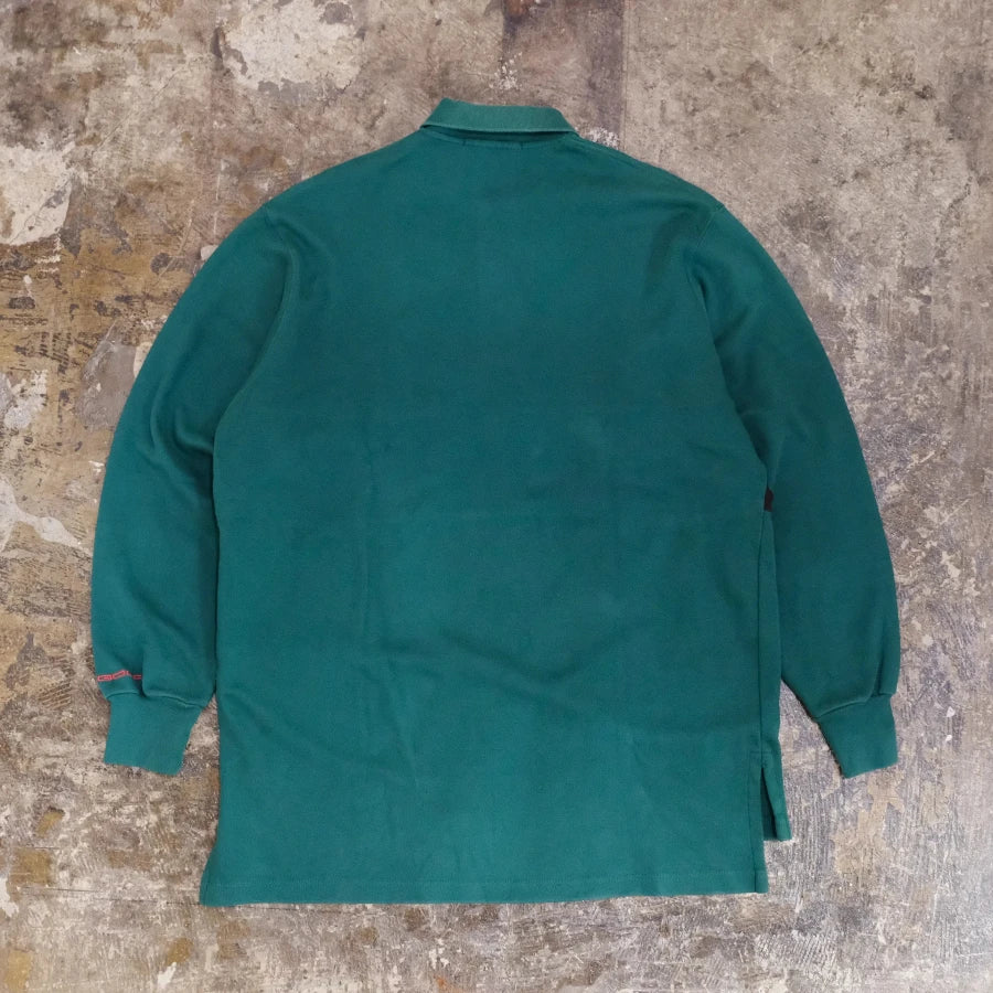 POLO RALPH LAUREN RL 2000 RUGBY SHIRT GREEN