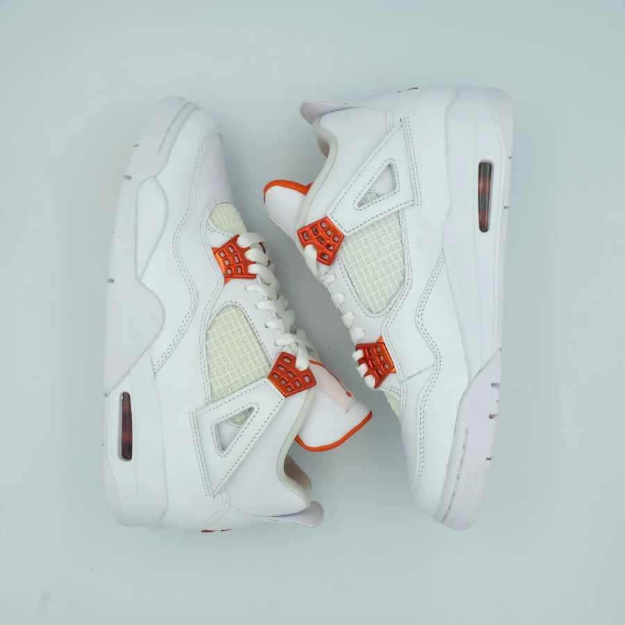 AIR JORDAN 4 RETRO "ORANGE METALLIC" (20241210004)