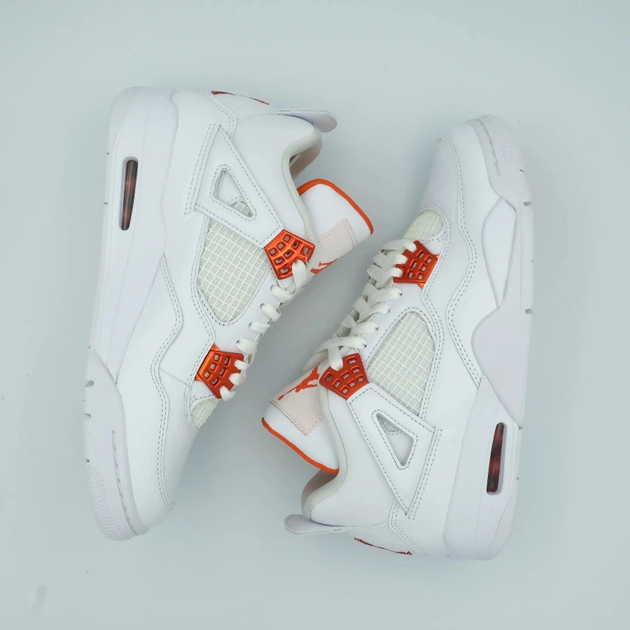 AIR JORDAN 4 RETRO "ORANGE METALLIC" (20241210004)