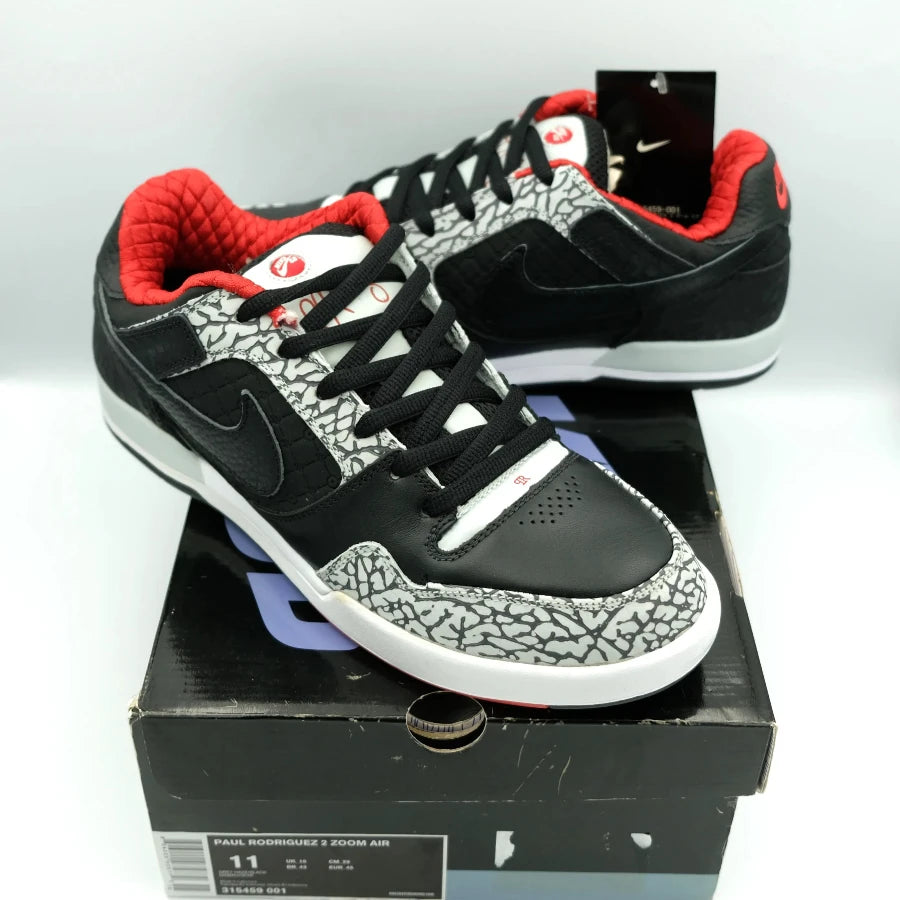 PAUL RODRIGUEZ 2 ZOOM AIR "GREY HAZE BLACK" (20241216002)