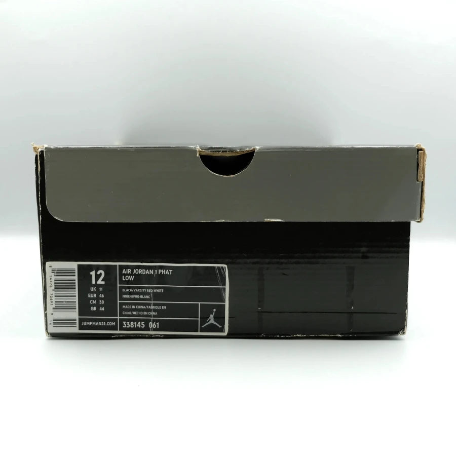 AIR JORDAN 1 PHAT LOW "BRED" (20241216003)