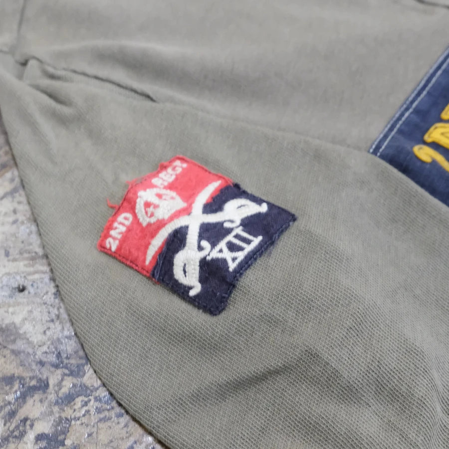 POLO RALPH LAUREN 2ND REGT RUGBY SHIRT OLIVE