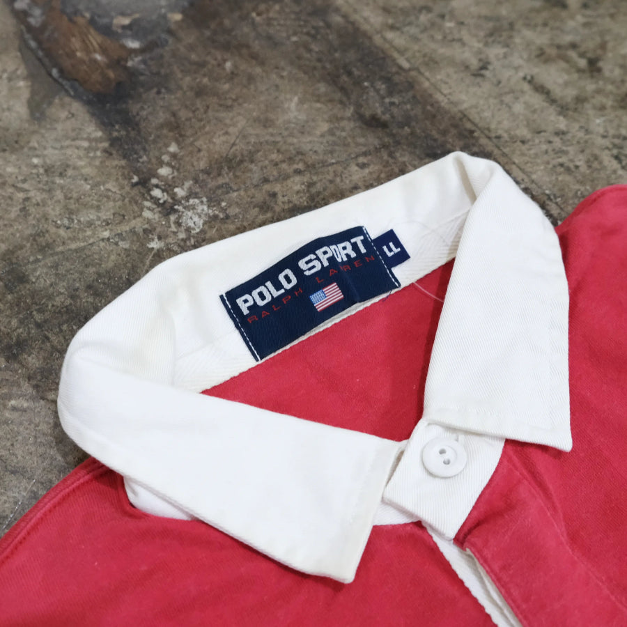 POLO SPORT RALPH LAUREN POLO SHIRT RED