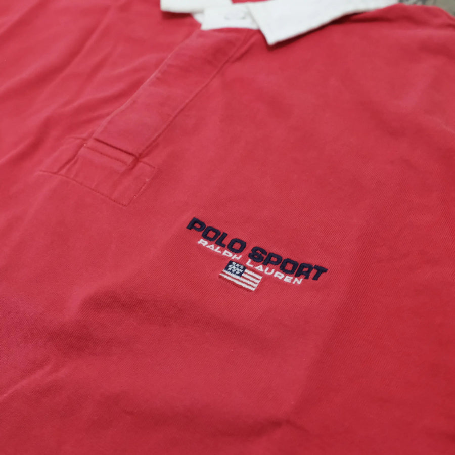 POLO SPORT RALPH LAUREN POLO SHIRT RED