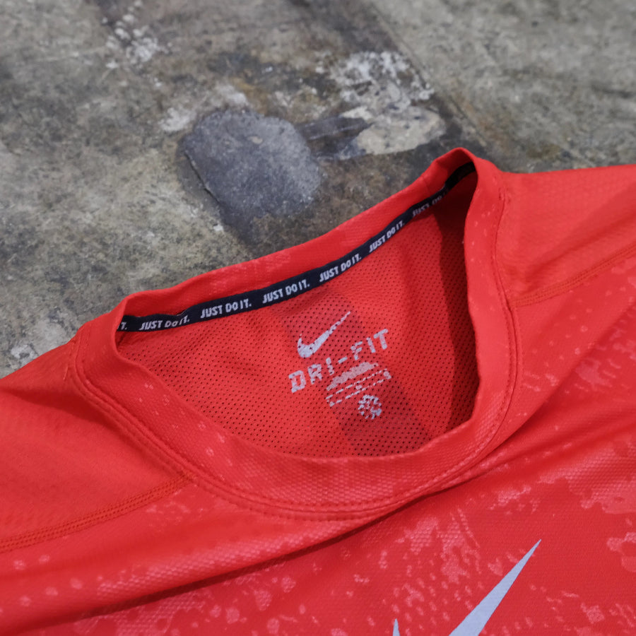 NIKE DRI-FIT T-SHIRT RED