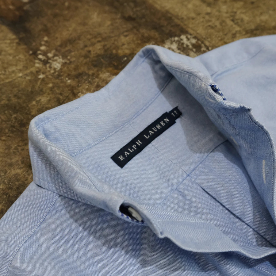 RALPH LAUREN PRL NYC LONG SLEEVE SHIRT LIGHT BLUE