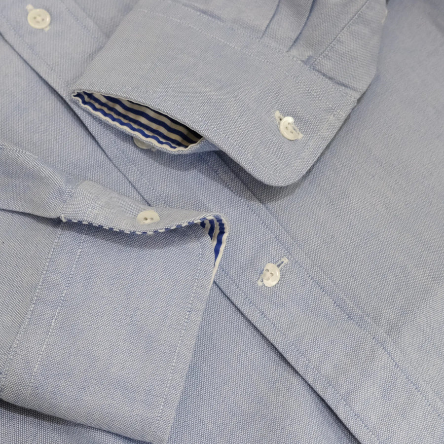 RALPH LAUREN PRL NYC LONG SLEEVE SHIRT LIGHT BLUE