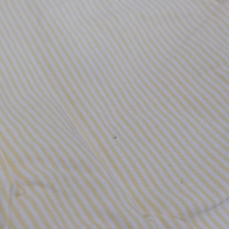RALPH LAUREN STRIPED LONG SLEEVE SHIRT YELLOW