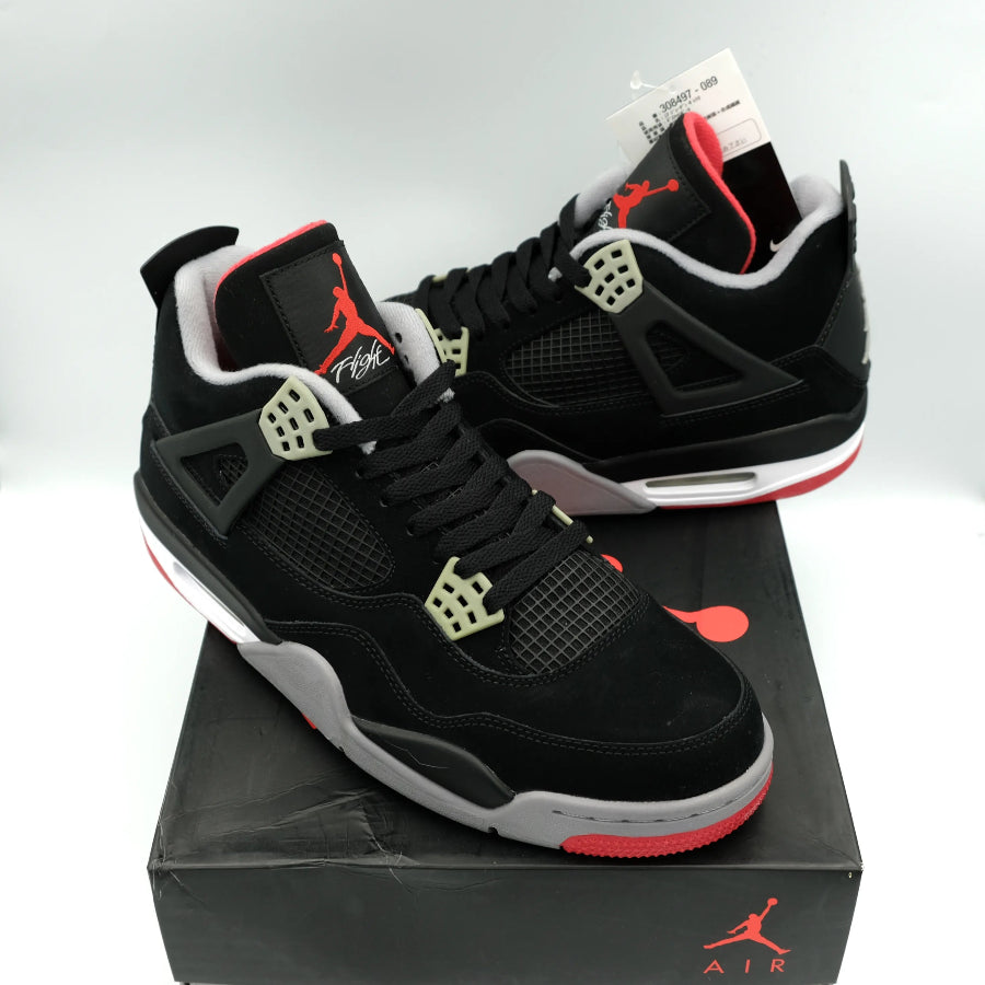 AIR JORDAN 4 RETRO "BRED" 2012 (20241229001)