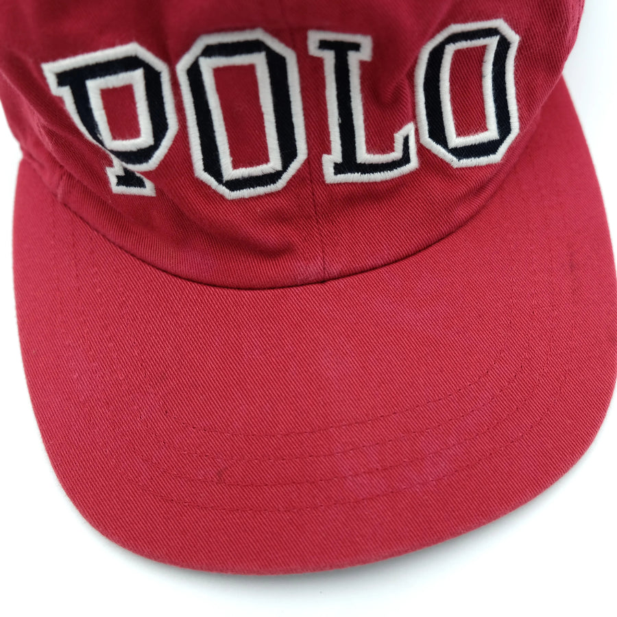 POLO SPORTS HAT USA FLAG RED