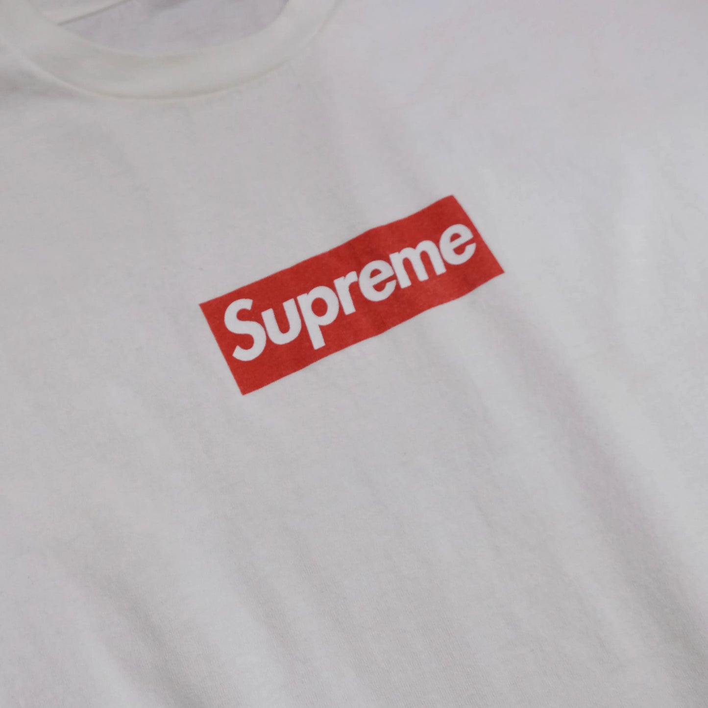 SUPREME BOX LOGO T-SHIRT 2005 WHITE