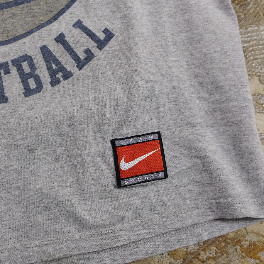 NIKE UNC CAROLINA WOMENS BASKET BALL T-SHIRT GREY