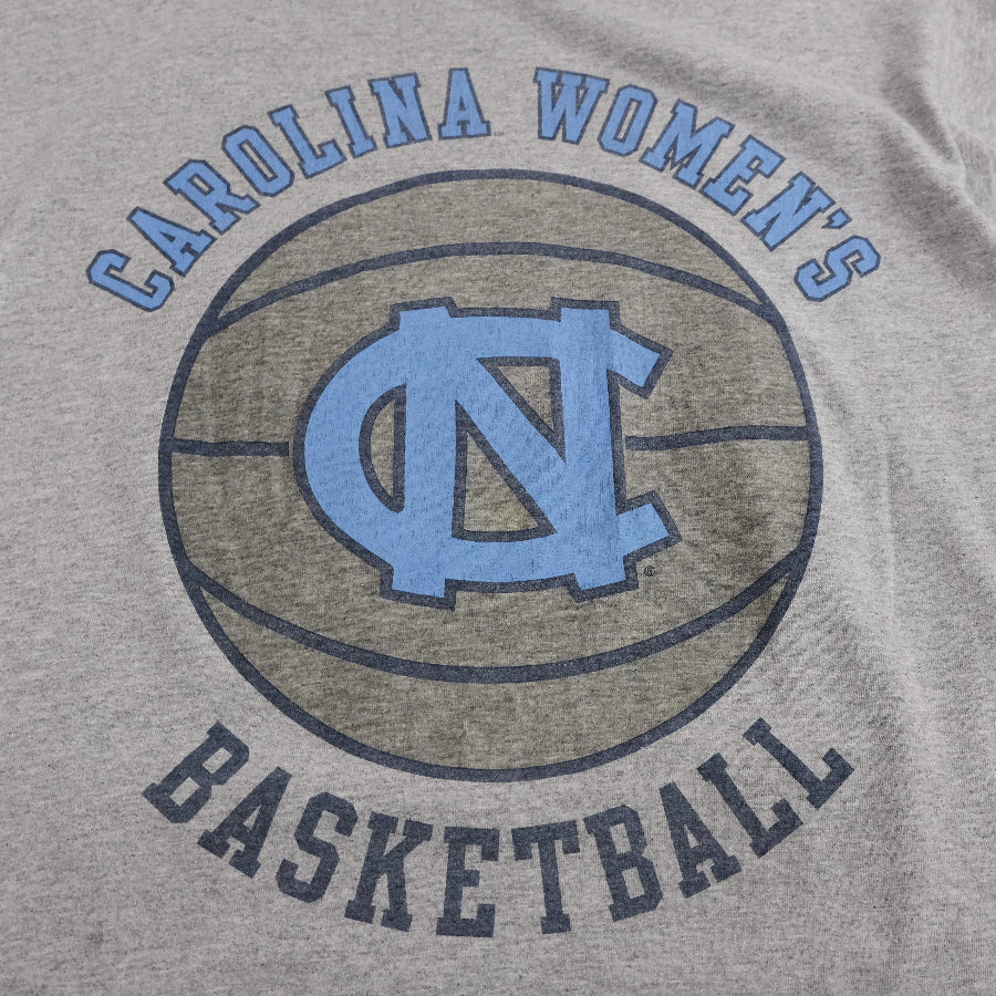 NIKE UNC CAROLINA WOMENS BASKET BALL T-SHIRT GREY