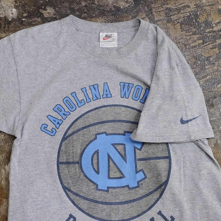 NIKE UNC CAROLINA WOMENS BASKET BALL T-SHIRT GREY