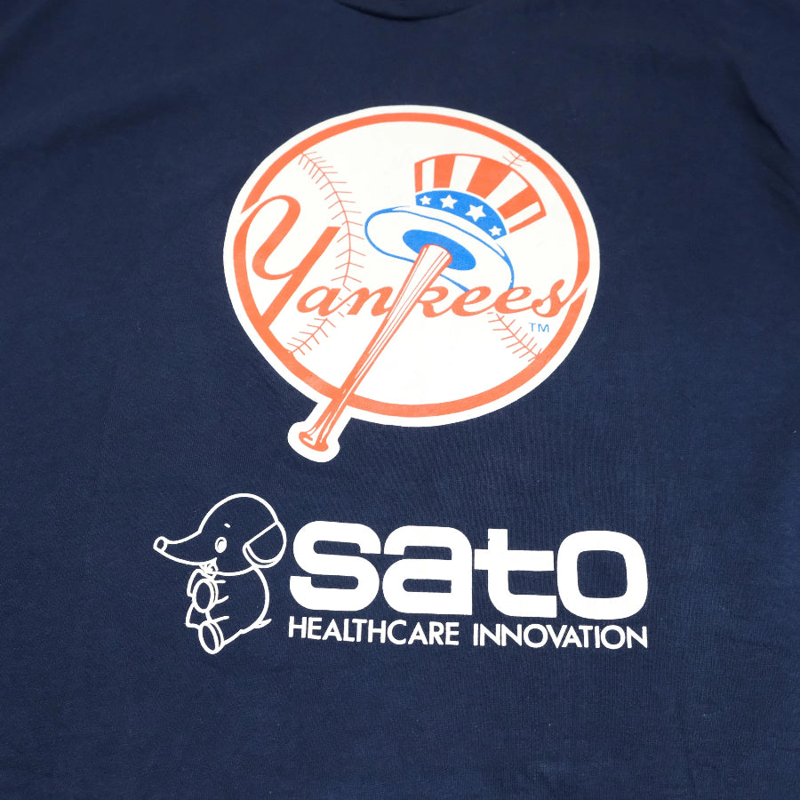 NY YANKEES SATO T-SHIRT NAVY