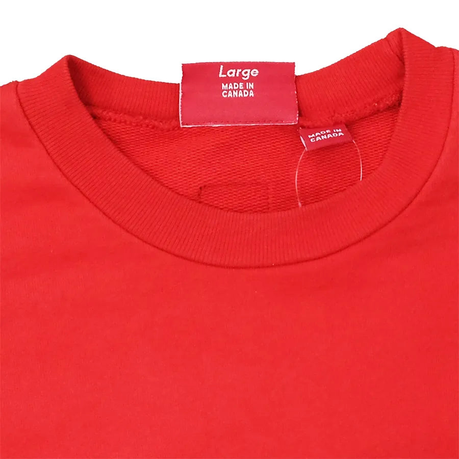 VINTAGE SUPREME PUBLIC ENEMY CREWNECK SWEATER RED 2006